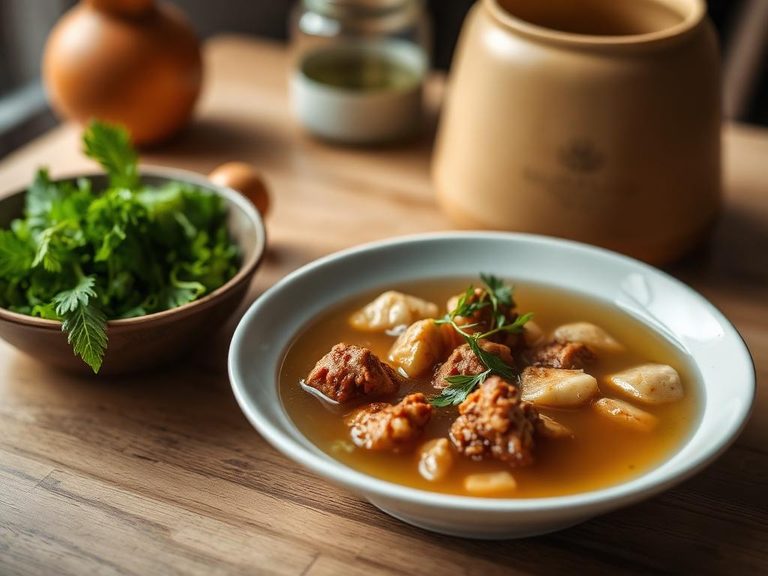 Capon Broth or Stock
