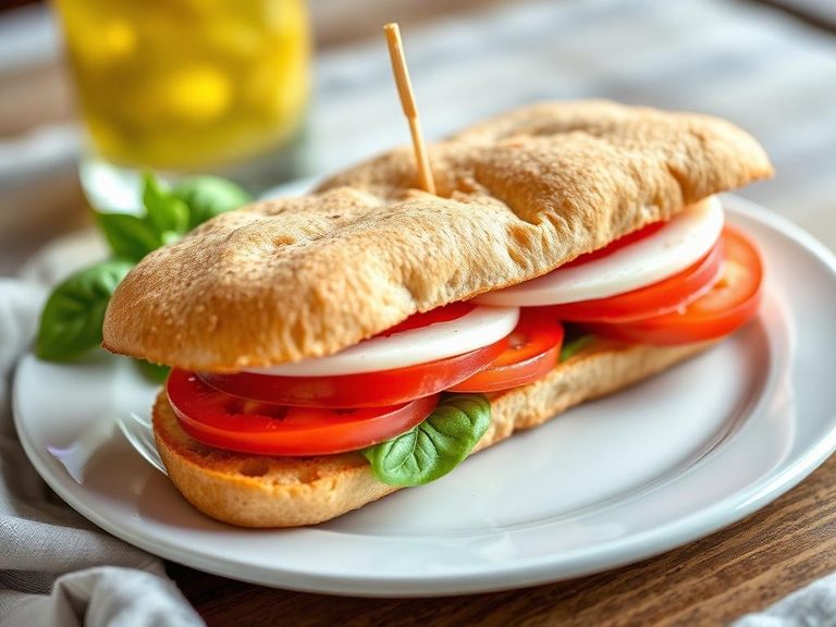 Caprese Sandwich or Panini