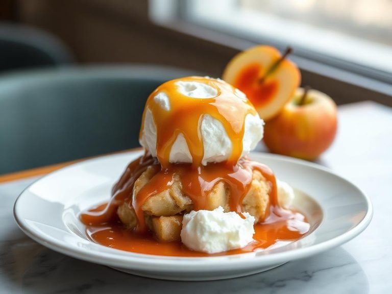 Caramel Apple Sundae