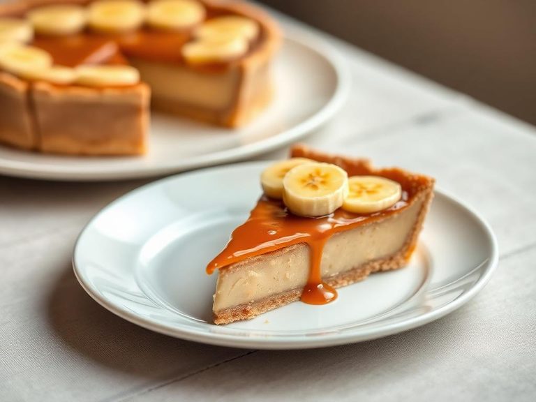 Caramel Banana Tart