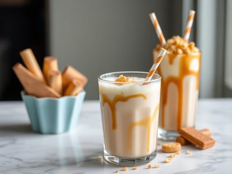 Caramel Crunch Milkshake