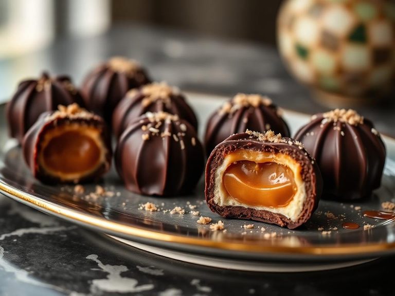 Caramel-Filled Chocolates