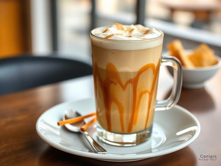 Caramel Iced Latte