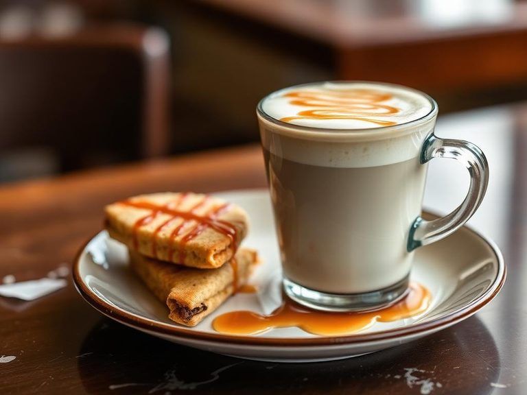 Caramel Nonfat Latte