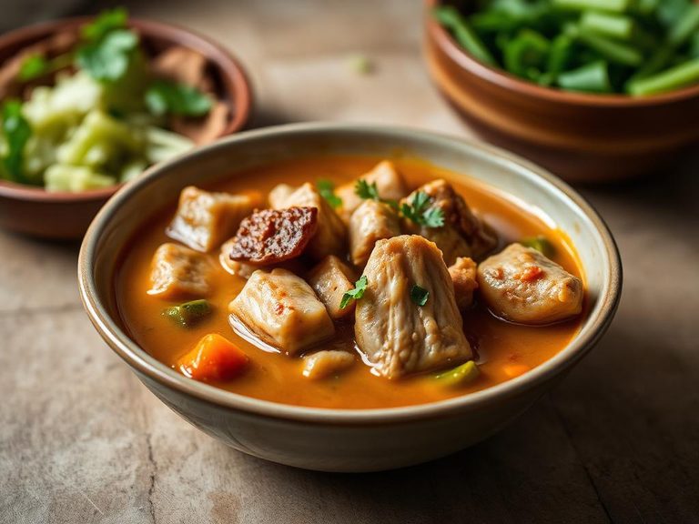 Cardoon and Chicken Stew