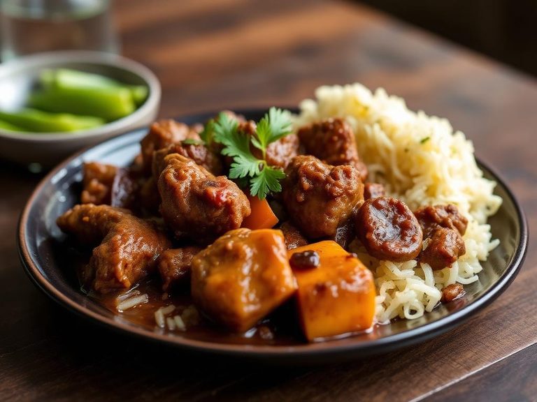 Caribbean Brown Stew Chicken