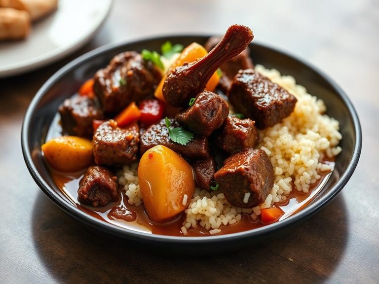 Caribbean Curry Goat/Beef