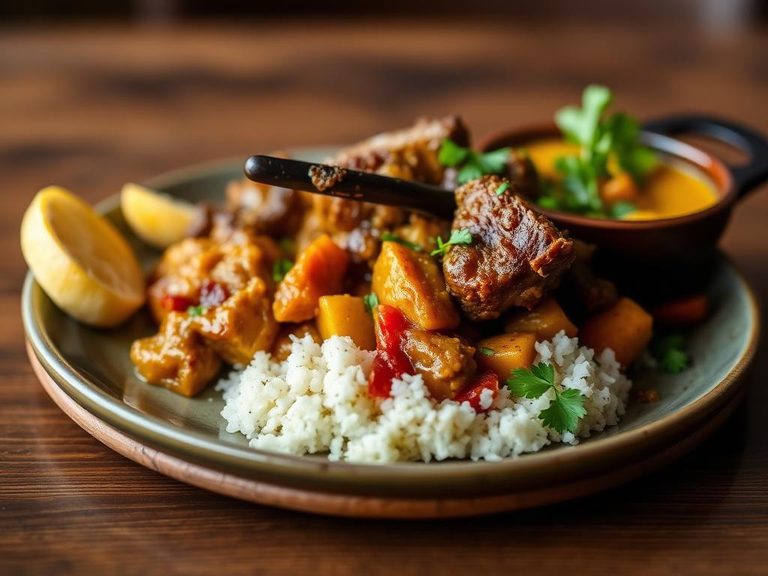 Caribbean Curry Goat