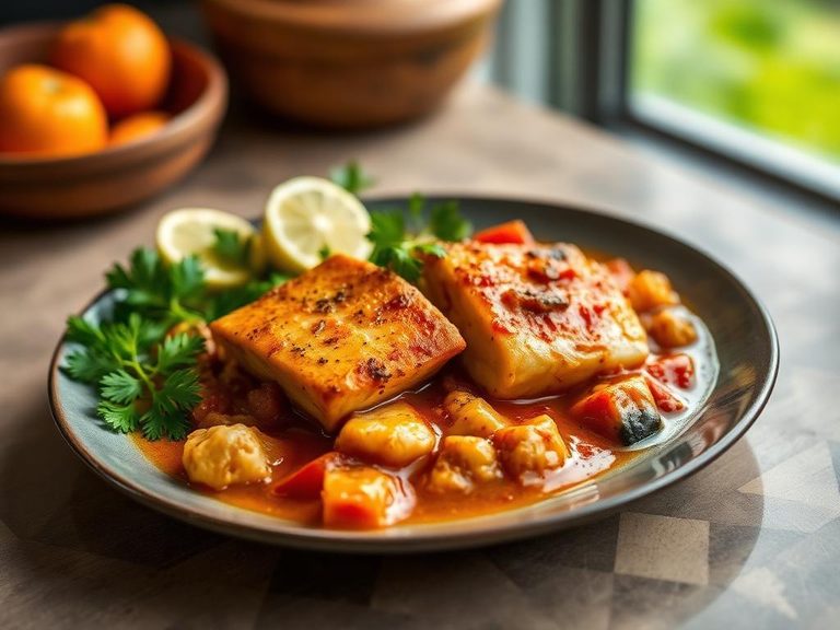 Caribbean Fish Curry
