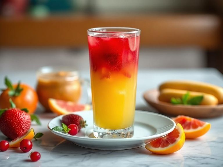 Caribbean fruit punch