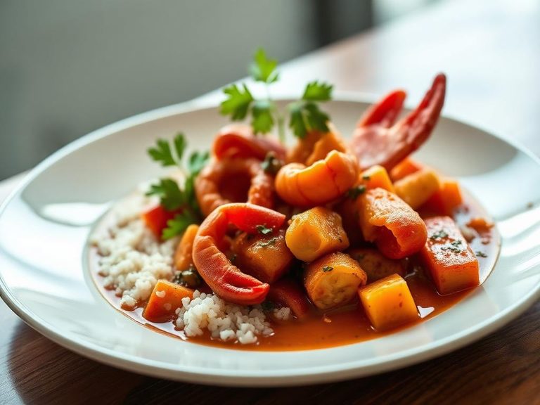 Caribbean Lobster Curry