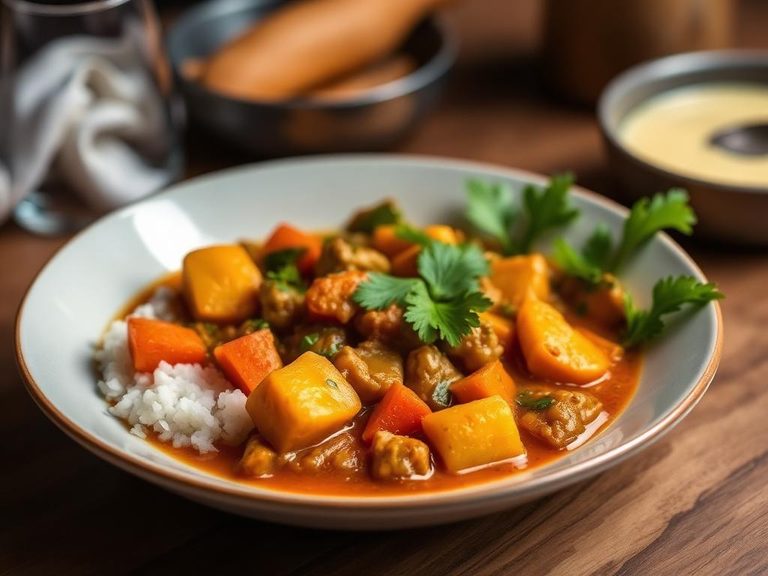 Caribbean Vegetable Curry