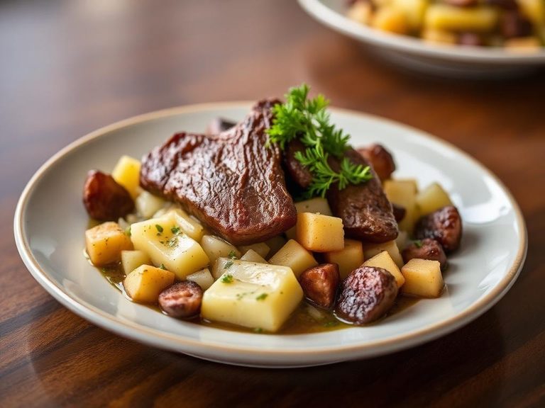 Caribou and Potato Hash