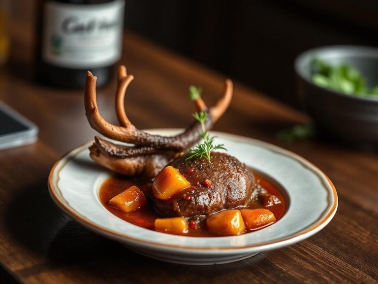 Caribou eye stew