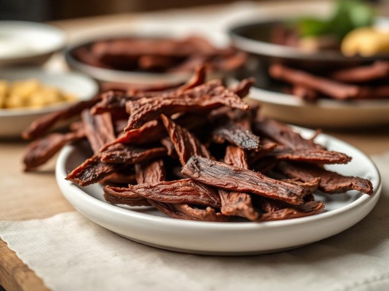 Caribou Jerky or Dried Meat