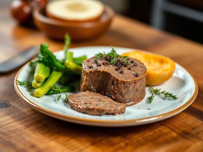 Caribou liver pâté