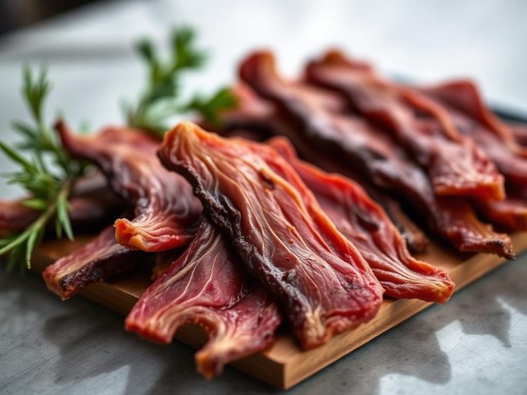 Caribou Tongue Jerky