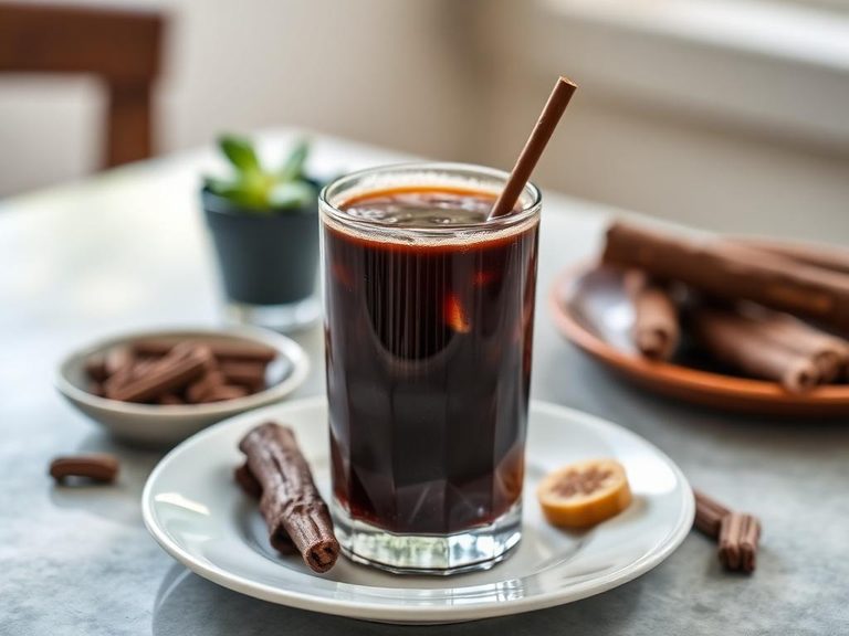 Carob beverage (like a hot carob drink)