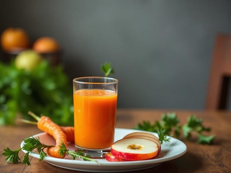 Carrot and Apple Juice