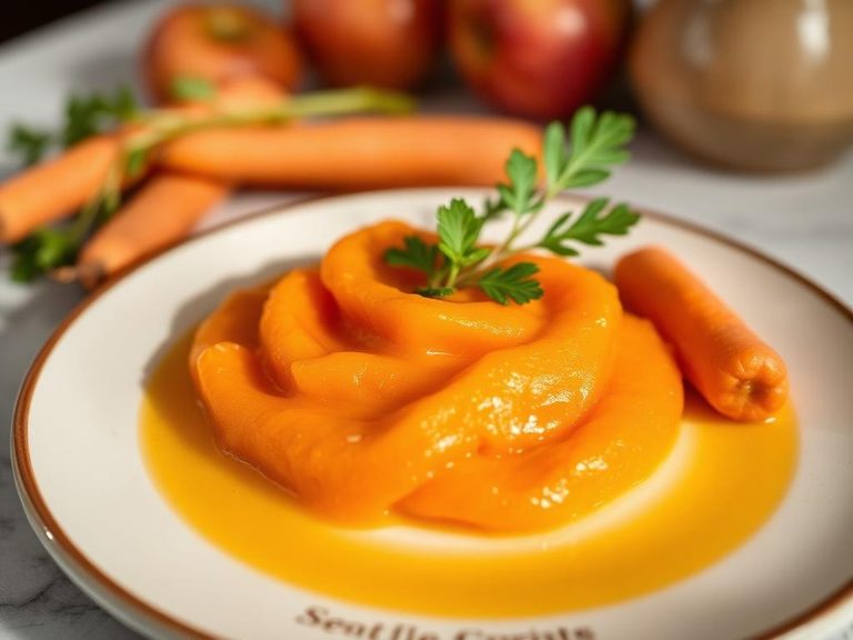 Carrot and Apple Purée