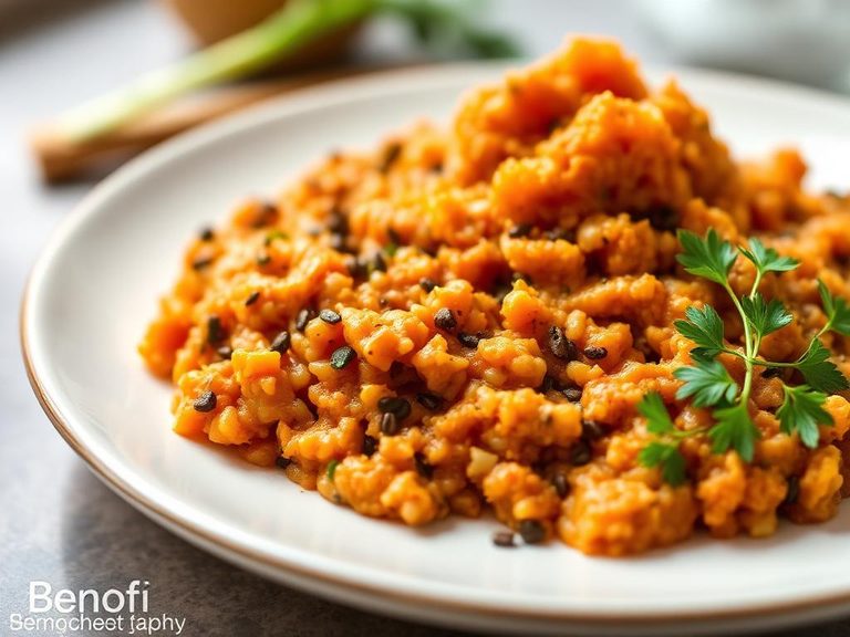 Carrot and Lentil Mash