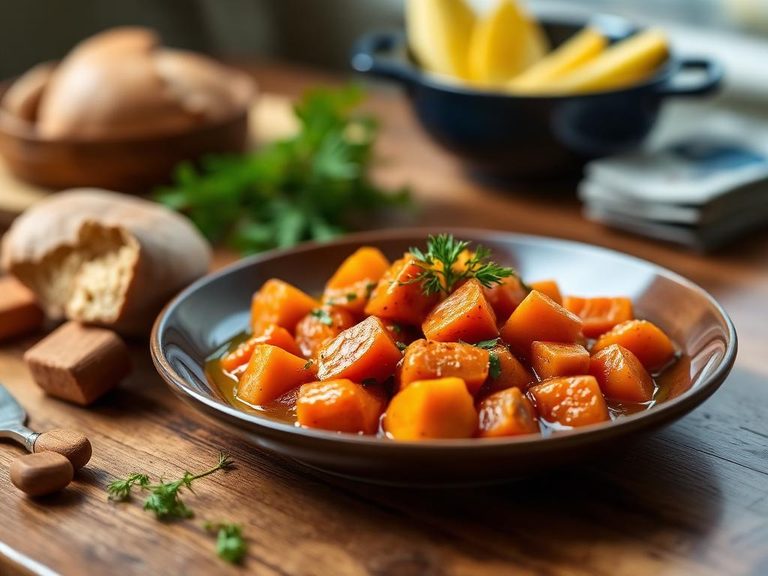 Carrot and potato stew