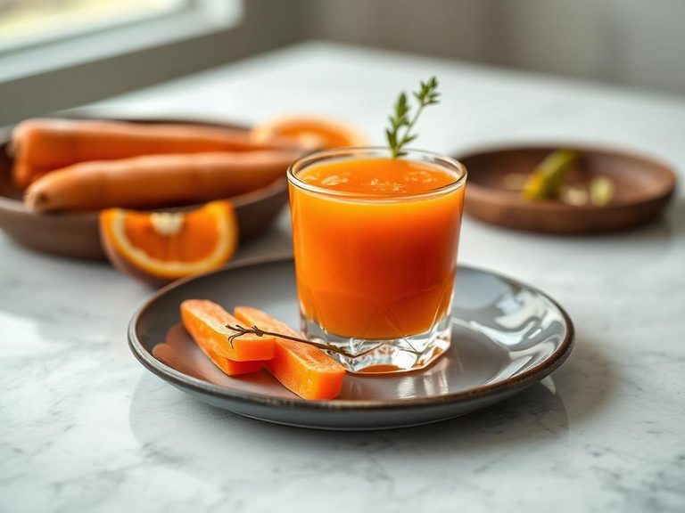 Carrot-Orange-Ginger Immunity Shot