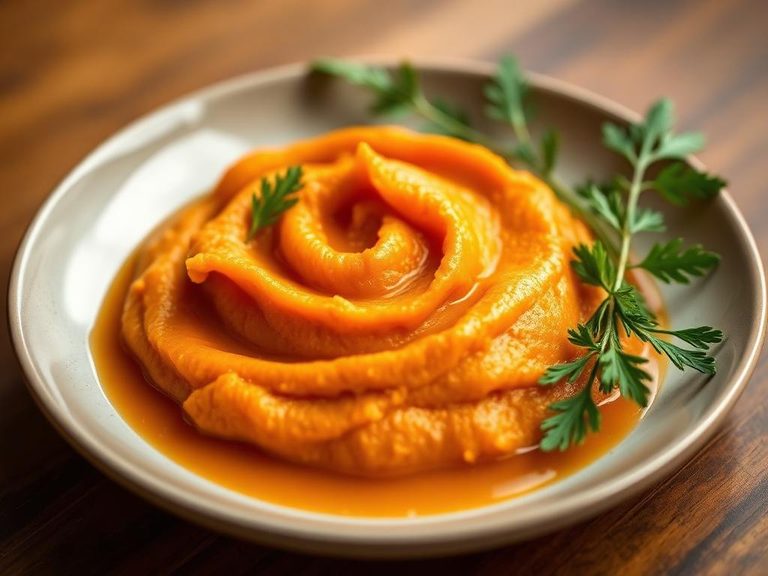 Carrot puree