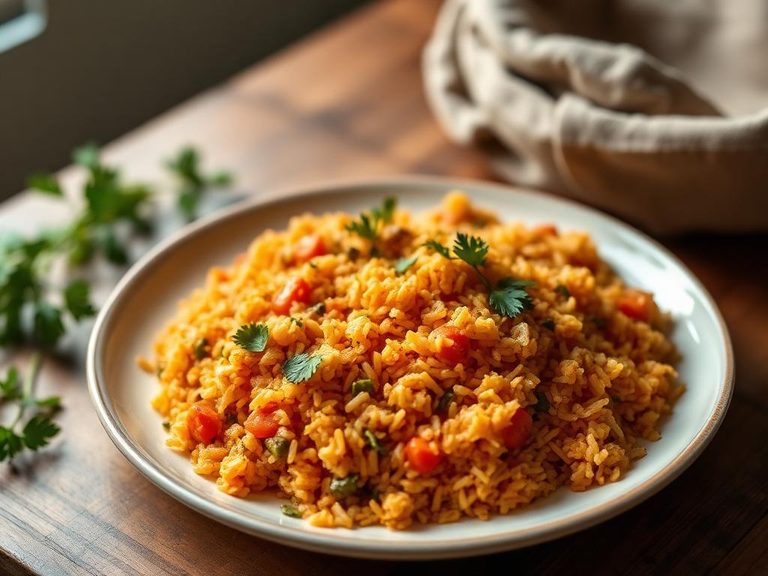Carrot Rice Pilaf