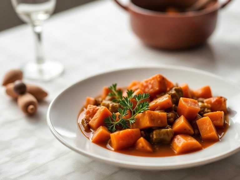 Carrot Tzimmes (Jewish holiday stew)