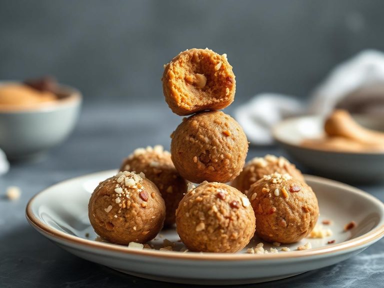 Cashew butter energy balls