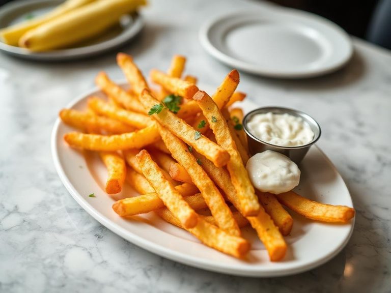 Cassava Fries with Aioli