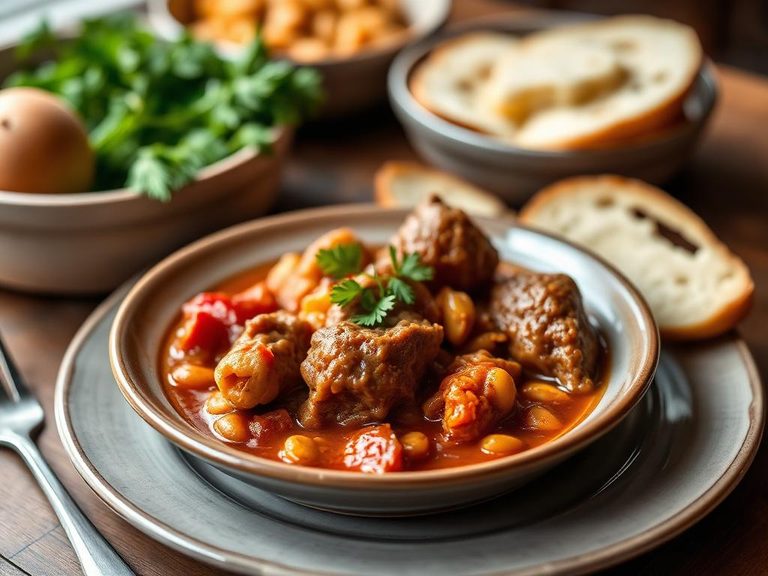 Cassoulet (French bean and meat stew)