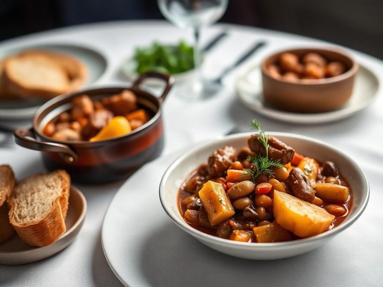 Cassoulet (French bean stew)