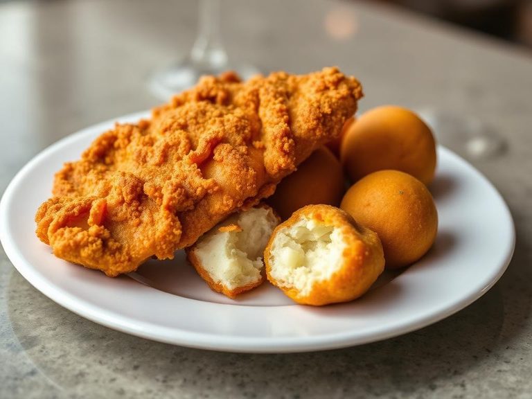 Catfish and Hush Puppies