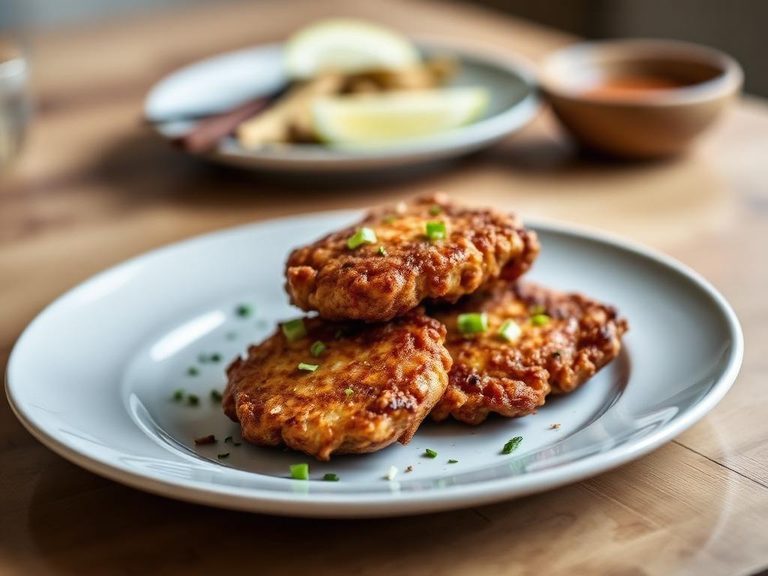 Cattail Shoot Fritters