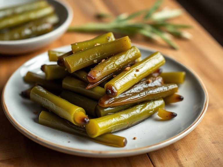 Cattail Shoot Pickles
