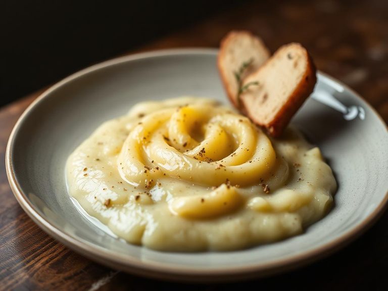 Celeriac purée