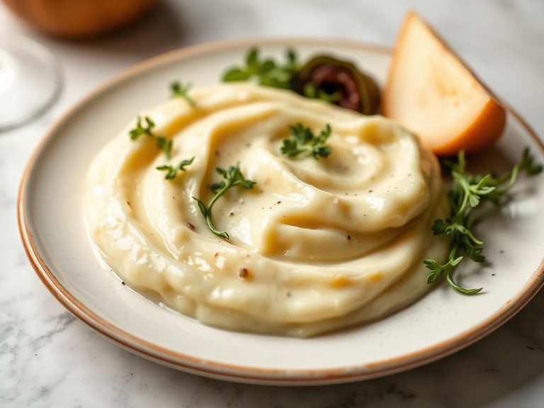 Celeriac puree