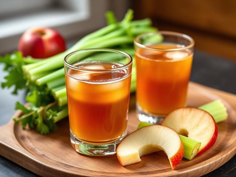 Celery and Apple Juice
