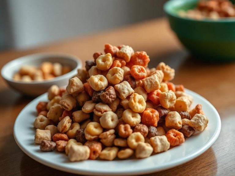 Cereal-Based Toddler Trail Mix