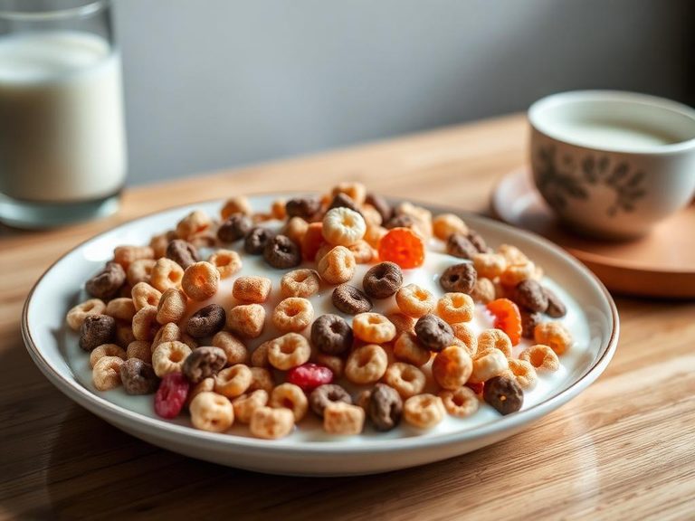 Cereal with milk