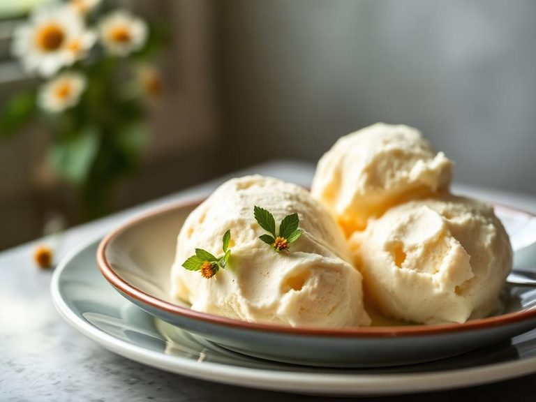 Chamomile Ice Cream
