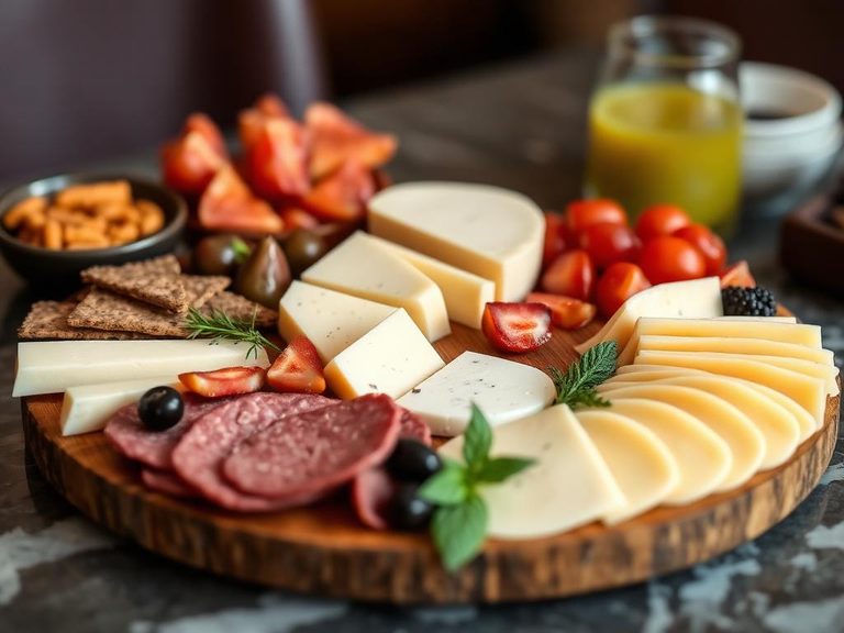 Charcuterie and Cheese Board