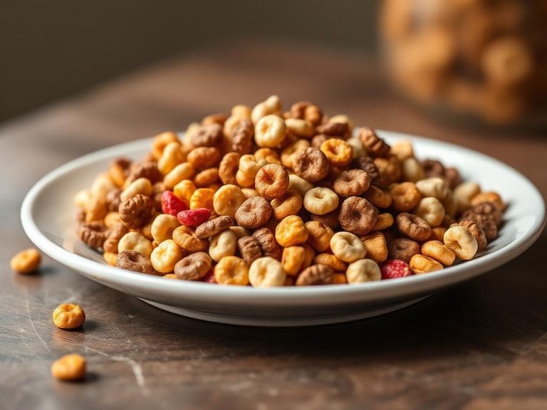 Cheerio trail mix