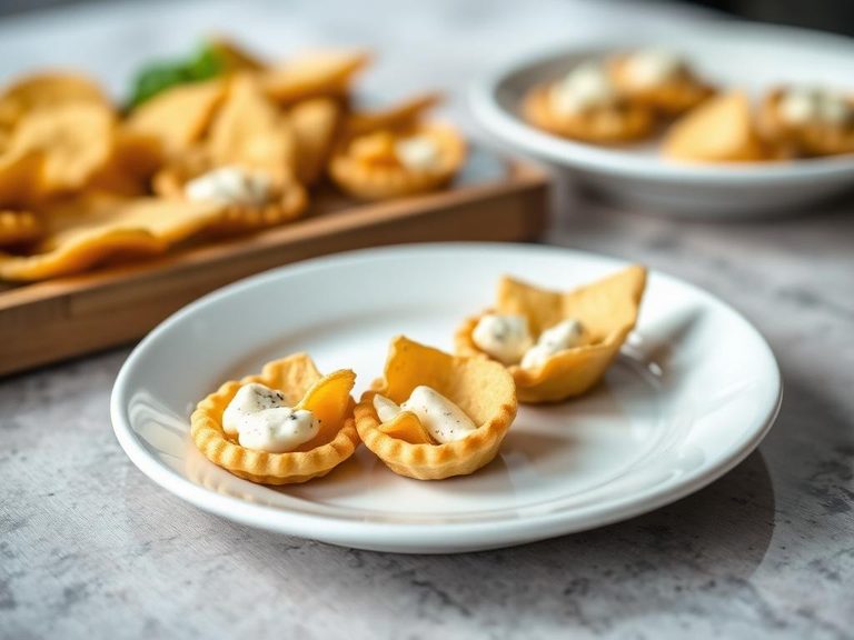 Cheese and cracker chip bites