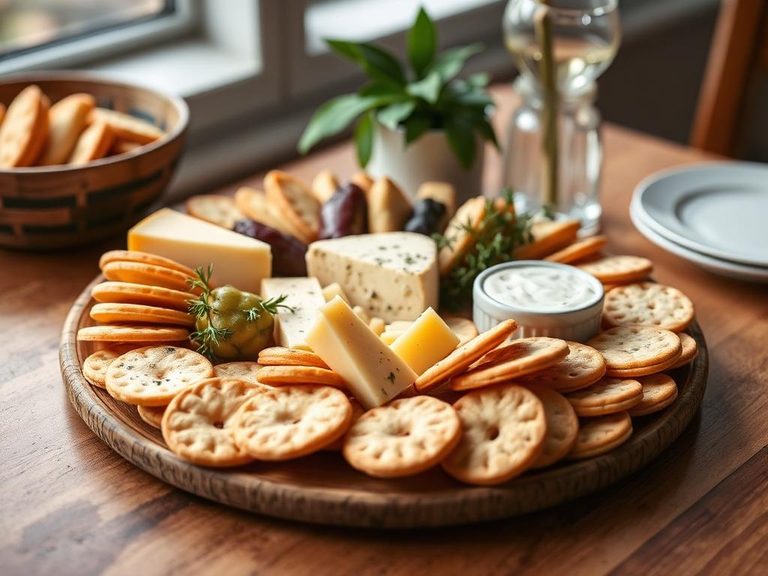 Cheese and Crackers Platter