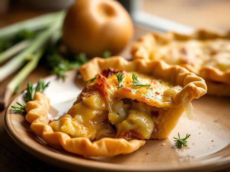 Cheese and Onion Pie