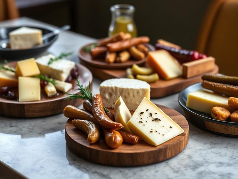 Cheese and Pickle Platters