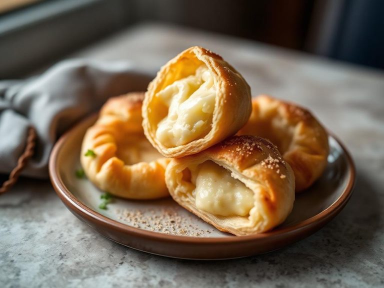 Cheese-filled Puff Pastry